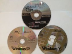 Microsoft Windows 95 + Update 3 Discs