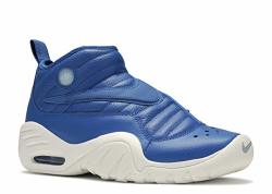 Nike Men's Air Shake Ndestrukt Blue Jay White Basketball Shoes Size 12
