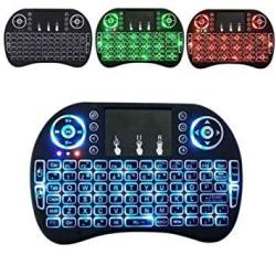 Rii I8+ MINI Wireless 2.4G Backlight Touchpad Keyboard With Mouse For Pc mac android MWK08+