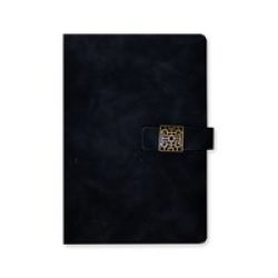 Black Padded A5 Notebook