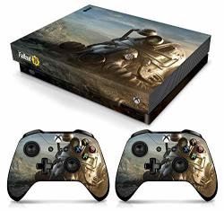 Controller Gear Officially Licensed Console Skin Bundle For Xbox One X - Fallout - Power Armor Helmet