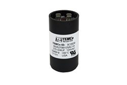 Lot-2 TEMCo 270-324 uf/MFD 110-125 VAC volts Round Start Capacitor 50/60 Hz