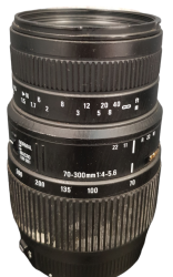 Sigma 70-300MM Camera Lens