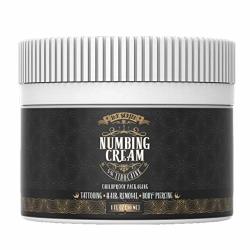 Premium Tattoo Numbing Cream - Ink Scribd - Topical Pain Treatment For Tattoos. Also For Laser Hair Removal Brazilian Waxing Microblading Microneedling - Maximum