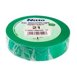 - Insulation Tape 20M Green - 20 Pack