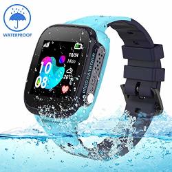 Kids Smartwatch Waterproof With Gps Tracker Smart Watch Phone Compatible Ios Android For Children 3-12 Girls Boys Sos Call Remote Camera Two Way Call