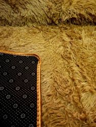 New Large Premium Shaggy Carpet rug Brown