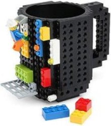 Building Brick Mug - Black