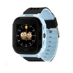 Q528 Kids Gps Smart Watch With Lighting Touch Blue