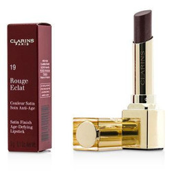 Rouge Eclat Satin Finish Age Defying Lipstick - 19 Chestnut Brown - 3g-0.1oz