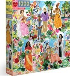 Square Jigsaw Puzzle - Poet& 39 S Garden 1000 Piece