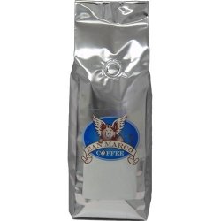 San Marco Coffee Decaffeinated Flavored Ground Coffee Cinnamon Hazelnut 1 Pound