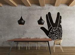 Ericaubird Live Long And Prosper - Typography Wall Decals Home Decor Interior Design Motivational Decal Inspiring Good Vibes Grseat Feelings Easy To Apply And Removable