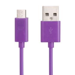 20 Pcs 1M Micro USB Port USB Data Cable For Samsung Galaxy S7 & S7 Edge LG G4 Huawei P8 Xiaomi MI4 And Other Smartphones Purple