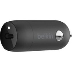 Belkin Boostcharge 20W Usb-c Pd Car Charger Black