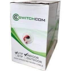 Switchcom C5-UTP-305-R CAT5 - Utp Indoor Red Cable - 305M Solid Copper