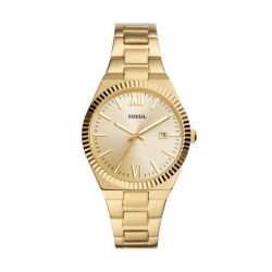 Fossil Women's Scarlette Gold-tone Stainless Steel Watch - ES5299