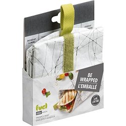 Trudeau Corporation 37808288 Green Sandwich Wrap Bag