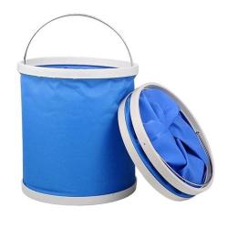Kaneed 11 LITER 2.9 Gallon Oxford Cloth Scalable Foldable Convenient Water Bucket For Camping car...