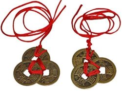 Win Feng Shui Coins 2 Sets Of 3 Chinese Lucky Coin For Wealth And Success