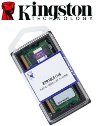 Kingston Laptop Macbook Memory - Kvr16ls11 8 - 8gb Pc3l - 12800 Cl11 204-pin Sodimm Memory