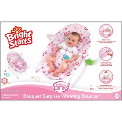 Brightstarts Bright Starts - Pip Vibrating Bouncer - Bouquet Surprise