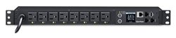 Cyberpower PDU41001 Switched Pdu 100-120V 15A Derated To 12A 8 Outlets 1U Rackmount