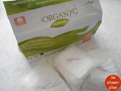 Organyc 100% Organic Cotton Maternity Pads 12PER Pack