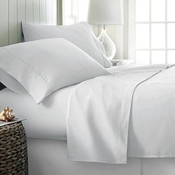 Pure Egyptian Queen Size Cotton Bed Sheets Set Queen 600 Thread Count White Bedding And Pillow Cases 4 PC Egyptian Cotton Sheets Queen Size