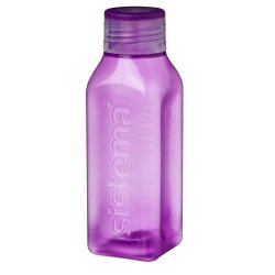 - 475ML Small Square Bottle - Purple