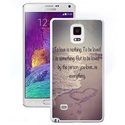 Galaxy Note 4 Case Dseason Samsung Galaxy Note 4 Hard Case New Unique Design Christian Quotes To Be Loved Is Something. But To Be