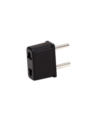 Us To Eu Ac Power Socket Plug Adapter Travel Converter - 6 Pack