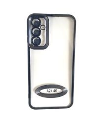 Case Cover For Samsung A24 4G - Metallic Border