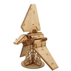 - 3D Wooden Model 3D Puzzle Star Wars Shuttle