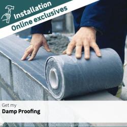 Installation: Damp Proofing Per M3