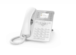 Snom D735 12-LINE Desktop Sip Phone In White - Wideband Audio - Hi-res 2.7" Colour Tft Display - USB