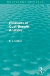Elements Of Cost-benefit Analysis