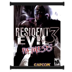 Resident Evil 3 Nemesis Game Fabric Wall Scroll Poster 16