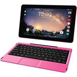 RCA 2018 Galileo Pro 2-IN-1 11.5 Touchscreen High Performance Tablet PC Intel Quad-core Processor 32GB SSD 1GB RAM Wifi Bluetooth Webcam Detachable Keyboard Android 6.0 Pink