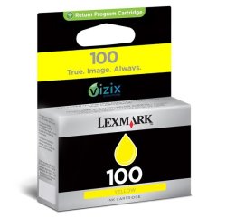 Lexmark Ink Lexmark No 100 Yellow Ink Cartridge - S305 S405 S505 S605 S815 Pro 205 Pro 705 Pro 707 Pro 805 Pro 905