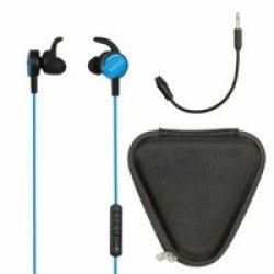 Konix Mythics PS-I450 In-ear Gaming Earphones For PS4 Black And Blue