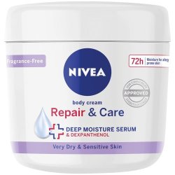 Nivea Repair & Care Body Cream Fragrance Free 400ML