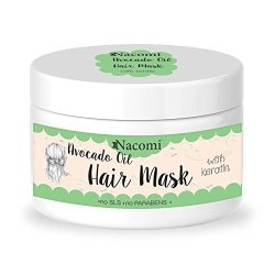 Nacomi Natural Avocado Oil Hair Mask With Keratin 200ML