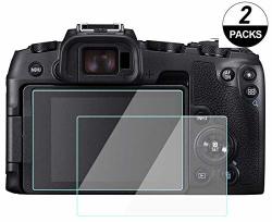 Eos Rp Glass Screen Protector Compatible For Canon Eos Rp M50 WH1916 9H Tempered Glass Touch Film Bubble-free Anti-scratch Anti-finger 2 Pack