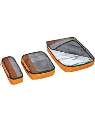 GO TRAVEL Travel Packing Cubes 3-PIECE Set - Multifunction Large Capacity Luggage Organiser & Waterproof Compression Suitcase Essential Bag For Better Clothing Protection Easy Access & Visibility
