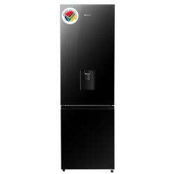 Hisense 347L Bottom Fridge Freezer With Water Dispenser - H450BMIB-WD
