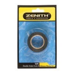 Zenith Double Sided Auto Tape 4 Pack 0.8MM X 18MM X 1M