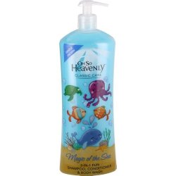 Classic Care Magic Of The Sea 3 In 1 Fun Body Wash Shampoo & Conditioner 1L