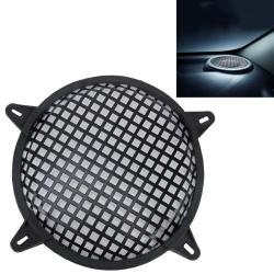 8 Inch Car Auto Metal Mesh Black Square Hole Subwoofer Loudspeaker Protective Cover Mask Kit With...