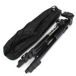 Portable Aluminum Telescopic Tripod Stand Holder With Bag